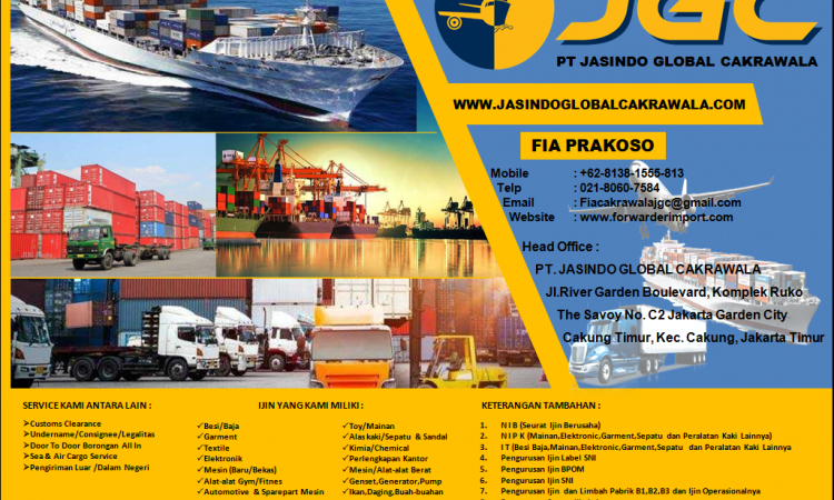 UNDERNAME | Forwader import |Jasa Import BORONGAN | DOOR TO DOOR  | COSTUME CLEARANCE  | 081381555813| Fia Prakoso