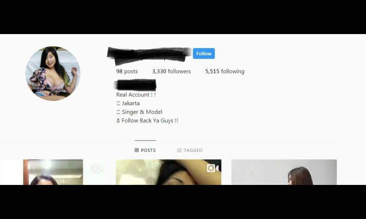 Jual Akun Instagram 3500 Follower