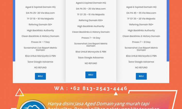 Jasa Aged & Expired Domain